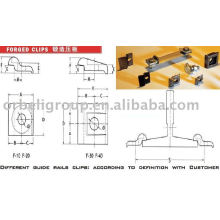 Elevator Guide Rail clips,elevator parts